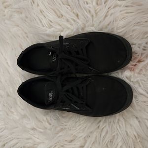 Vans black sneakers
